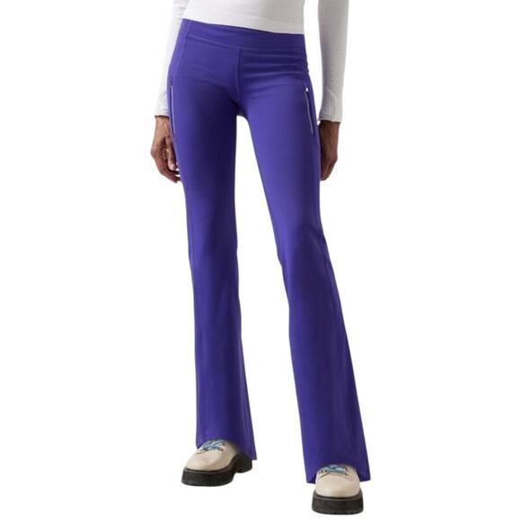 ATHLETA Women’s Noble Blue Rainier Bootcut Athletic Pants | NEW!! - Picture 1 of 15